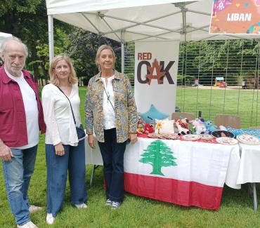Fête Ô Pecq: Celebrating and Supporting Lebanese Women Artisans with Red Oak France