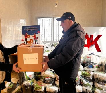 Spreading Hope: Supporting Displaced Families in Baaloul Shelter 