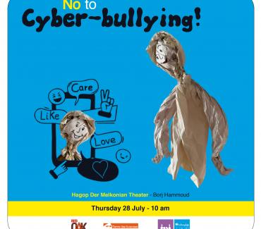 Cyber Bullying awareness through puppets supported by UNICEF