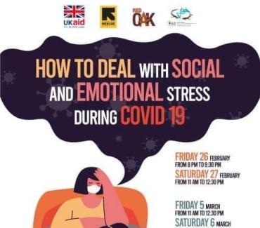 How to deal with social and emotional stress during COVID-19?