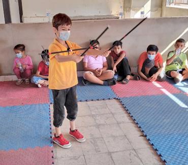 Circus training sessions for the well-being of children!